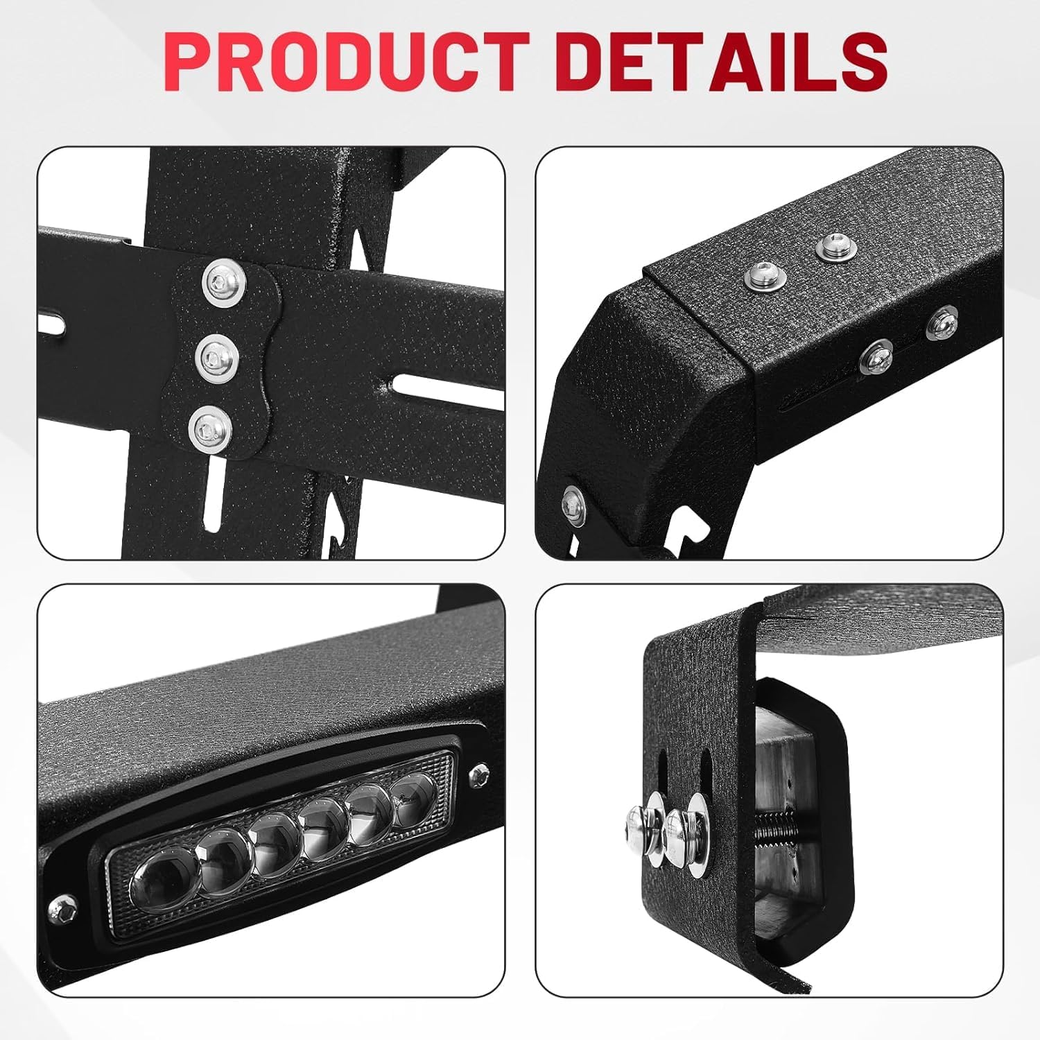 No drilling, cutting, or modifications required. assembly is required. Mounting hardware and instruction guide are included. It securely bolts onto your truck's bed track system and comes with all the necessary hardware for a hassle-free installation.