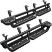 BINARY STAR Running Boards Compatible with Vehicle 2022-2025 Toyota Tundra CrewMax Cab. 6 Inch Tundra Step Bars Carbon Steel Nerf Bars, Bed Access Side Steps Step Rails.