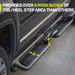 Two wide main steps are located lower, providing a solid support point for passengers to get on and off. This design balances practicality and safety, making every trip more convenient and hassle-free.
