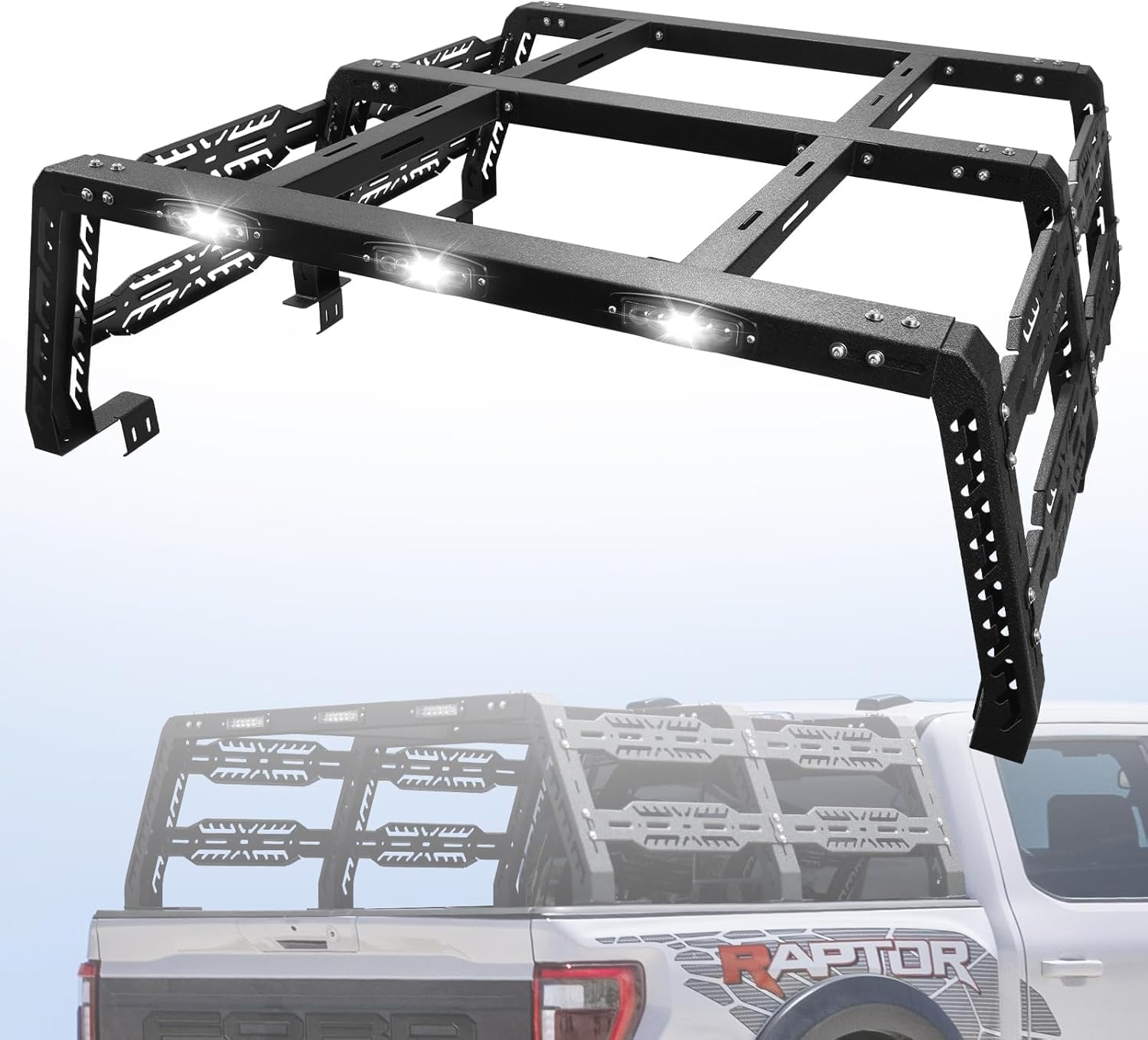 Overland Bed Rack for Full Size Truck 21