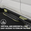 VERTICAL AND HORIZONTAL LOGO EASY ACCESS TO ITEMS ON THE ROOF