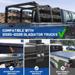 Truck Bed Rack Compatible With Jeep Gladiator Trucks. (This Bed Rack Will Not Work With A Tonneau Cover)