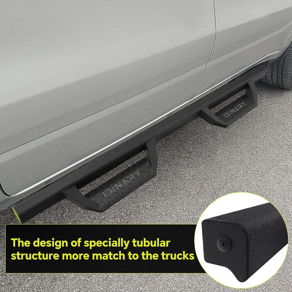 The design of specially tubular structure more match to the trucks