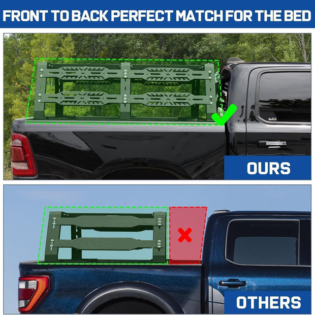 Customized Specifically For Truck To Perfectly Match The Bed From Front To Back. Most Universal Products Are Designed To Be A Little Shorter In Order To Fit A Wide Range Of Vehicles.