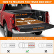 Binary Star Roll-Up Soft truck bed tonneau cover compatible with 2022-2025 Toyota Tundra 5.5ft Bed.