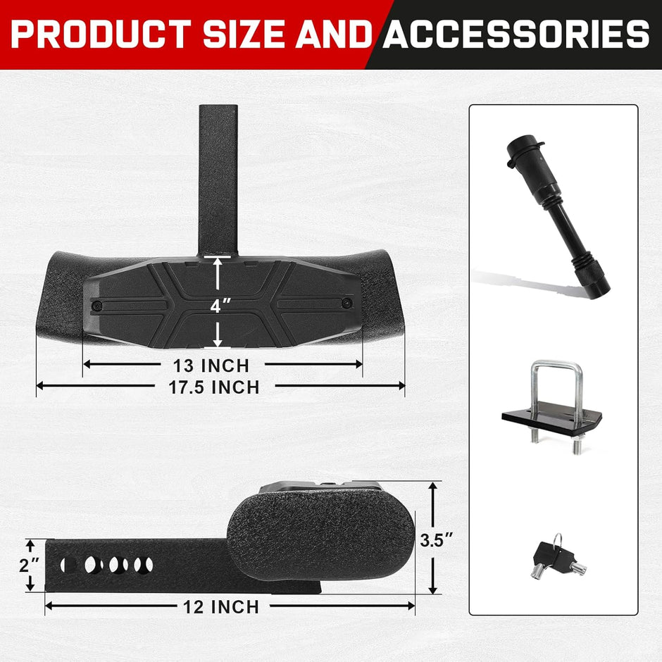 BINARY STAR Trailer Hitch Step for 2