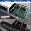 This truck bed rack is custom - made for your truck, fitting the bed front - to - back perfectly, unlike common universal products. The moderate height bed rack is also better suited for use on city streets.