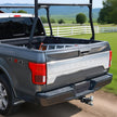 Upgraded locking pins instead of ordinary hitch pin and clip and additional stabilizers, enhances the stability of the connection between the adjustable hitch and the vehicle, and also improves the safety of use.