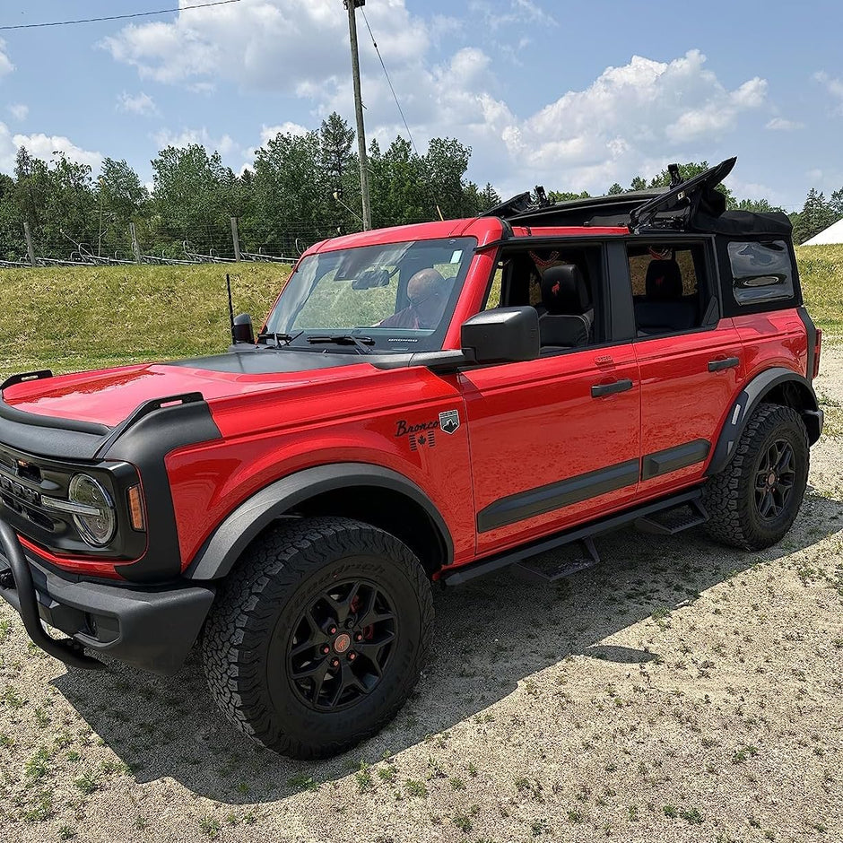 Our design is generally closer to the truck body, which will make the overall effect more beautiful, and can make the truck have better passability.