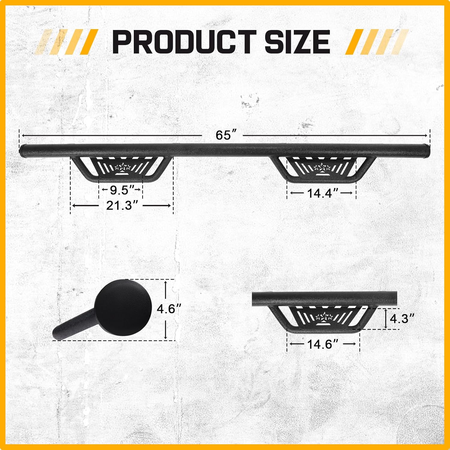 No drilling or modifications are required. No pneumatic tools are needed for the installation process.