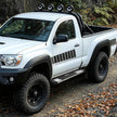 Our design is generally closer to the truck body, which will make the overall effect more beautiful, and can make the truck have better passability.