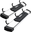 6 Inch Running Boards for Silverado 1500 Regular Cab 2019-2026 | 2020-2026 Silverado/Sierra 2500HD 3500HD Single Cab Side Steps, Anti-Slip & Rust Nerf Bar High Light Stainless Steel Step Bar