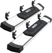 6 Inch Running Boards for Ford F250 F350 Regular Cab 1999-2016 | F450 F550 Single Cab Step Rail, Anti-Slip Side Steps, High Light Stainless Steel Anti-Rust Nerf Bars, Movable Slider Bolt-on