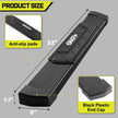 Binary Star 6 Inch Truck Running Boards for 2004-2014 Ford F150 Regular Cab | F150 Single Cab Step Rail, Anti-Slip Pad Side Steps, Heavy-Duty Carbon Steel Anti-Rust Nerf Bars, Bolt-on Movable Slider