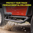 Additionally, their robust construction provides protection during side impacts, reducing the risk of door damage.