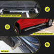 Experience a safer way to enter and exit your vehicle with our 6-inch wide side rail. The unique anti-slip tread provides maximum traction for children, seniors, and pets, ensuring a secure footing even in rain, snow, or mud.