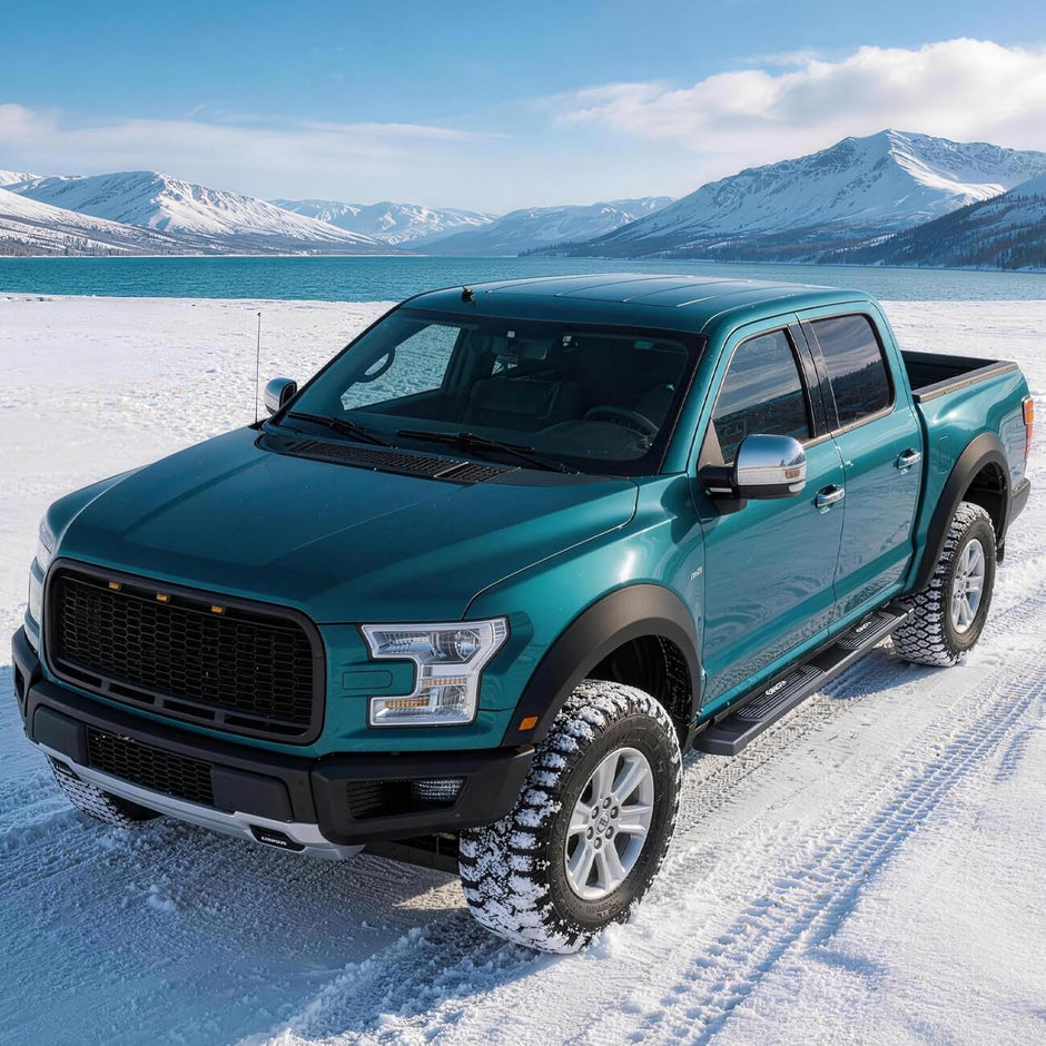 Our design is generally closer to the truck body, which will make the overall effect more beautiful, and can make the truck have better passability.

