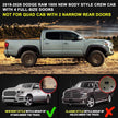 Truck running boards compatible with 2019-2026 Dodge Ram 1500 Crew Cab with 4 Full-size Doors. Only fit for ram 1500 new body style, not for classic model or ram 2500 3500 . It does not fit for Quad Cab with 2 half-size rear doors.