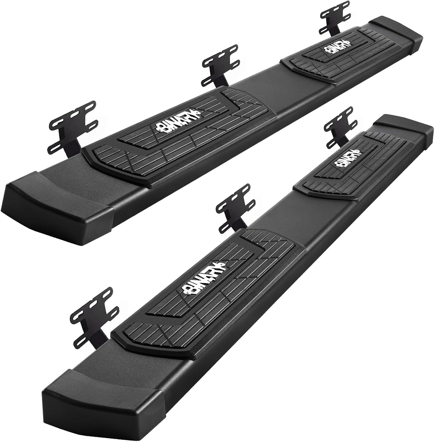 6 Inch Running Boards Compatible with 2019-2026 Dodge Ram 1500 Crew Cab New Body Style (Excl. Ram 2500/3500/Classic), Carbon Steel Truck Side Step, Nerf Bars Steps for Ram 1500 Crew Cab.
