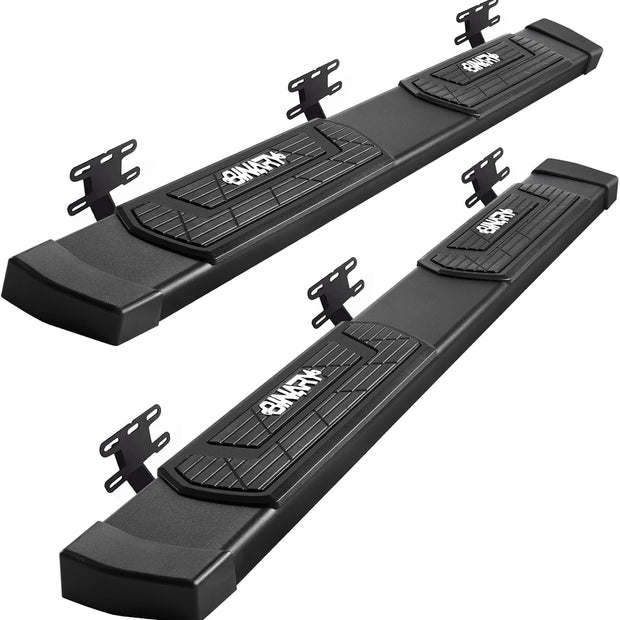 6 Inch Running Boards Compatible with 2019-2026 Dodge Ram 1500 Crew Cab New Body Style (Excl. Ram 2500/3500/Classic), Carbon Steel Truck Side Step, Nerf Bars Steps for Ram 1500 Crew Cab.