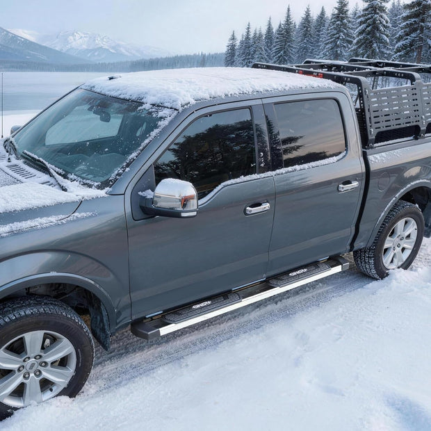 Our design is generally closer to the truck body, which will make the overall effect more beautiful, and can make the truck have better passability.
