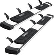 6 Inch Running Boards Compatible with 2024-2026 Toyota Tacoma Double Cab with 4 Full-Size Doors. High Light Stainless Steel Step Bars with Non-Slip Plastic Pads, Nerf Bars for Tacoma.