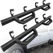 BINARY STAR Running Boards Compatible with 2007-2018 Chevy Silverado/GMC Sierra 1500 Crew Cab, 07-19 Silverado/Sierra 2500HD 3500HD. Drop Down Silverado Side Steps Step Bars Nerf Bars Carbon Steel.