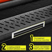 A smooth truck side step round tube design not only enhances truck safety by reducing the risk of passengers getting injured from accidental bumps while getting on or off, but it also improves aesthetics, blending seamlessly with the truck's streamlined appearance. Moreover, the smooth surface is easier to clean, contributing to the long-lasting durability of the side steps.