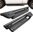BINARY STAR Running Boards Compatible with Vehicle 1999-2016 Ford F250 F350 F450 F550 Super Duty Regular/Standard/Single Cab, Two-Stair Side Steps, Side Steps Truck Step Made with Carbon Steel.